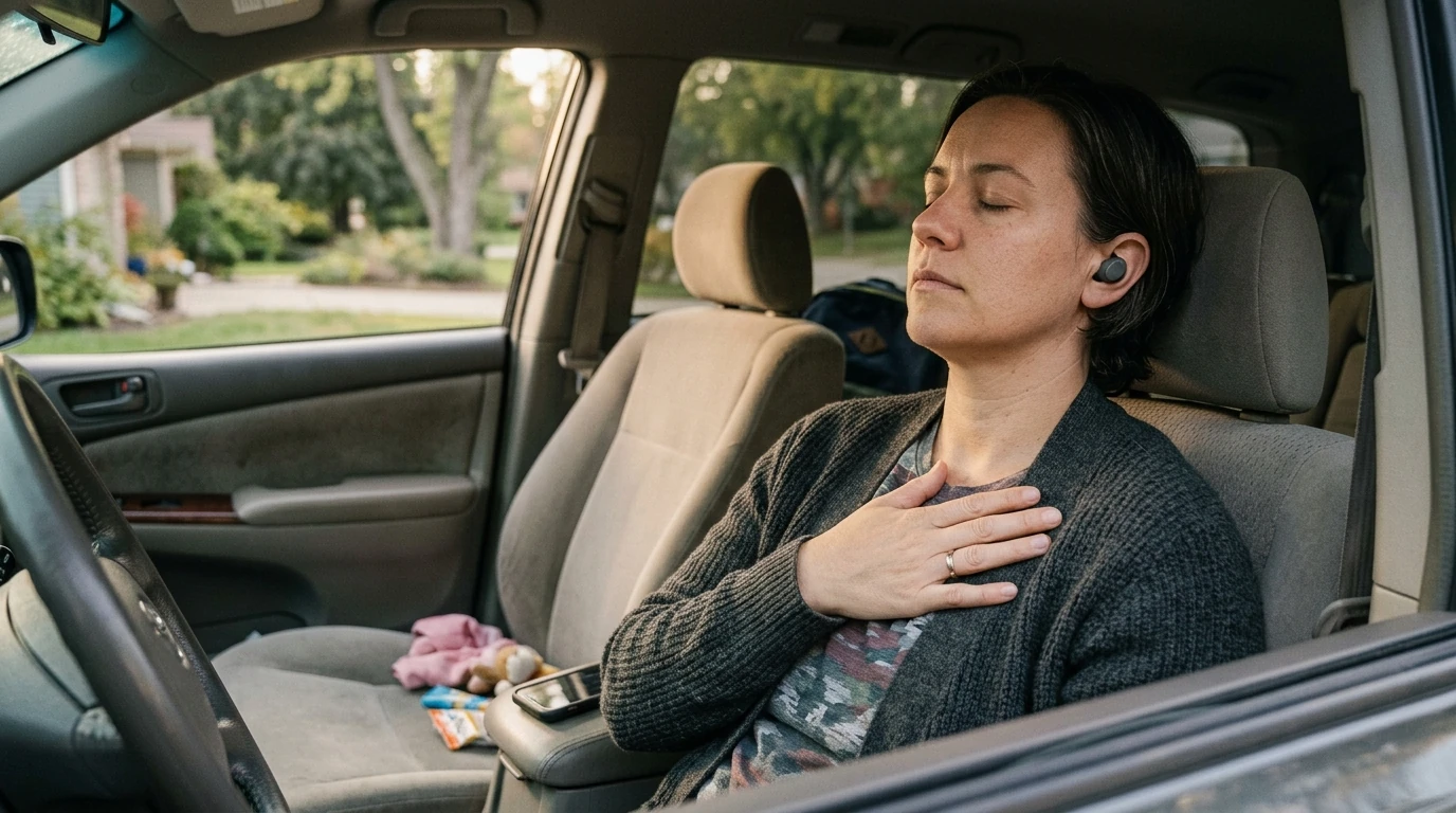5-Minute Audio Reset for Exhausted Parents (3-in-1)