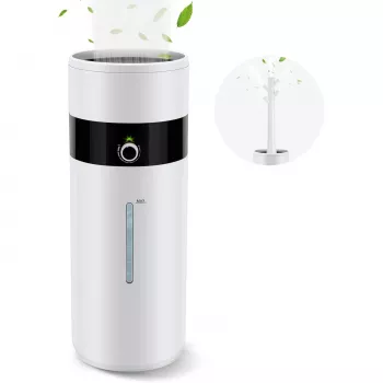 18L Ultrasonic Tower Humidifier: Quiet Mist for Big Rooms